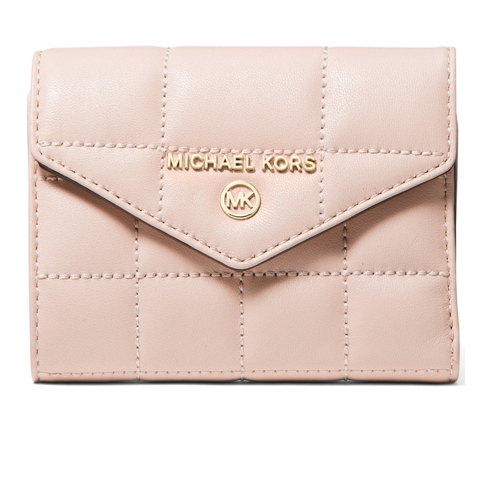 Michael Kors Leather Envelope Trifold Wallet